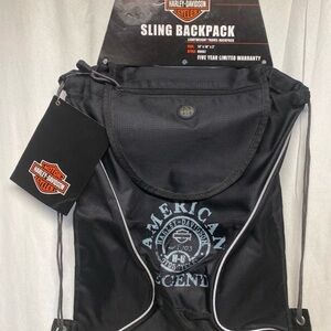 Harley-Davidson Black Travel Backpack